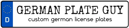 German Plate Guy
